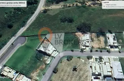 Oportunidade imperdível: terreno em condomínio de luxo em mogi das cruzes-sp, condominio granja anita