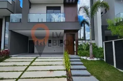 Sobrado no condominio mosaico essence 3 suites piscina acabamento impecavel