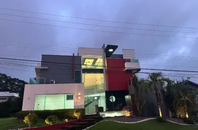 Mine mansão triplex  de alto padrão no condominio tapajos