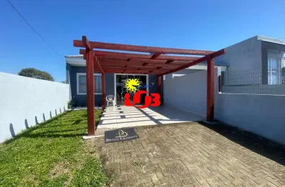 Casa Nova no centro de Imbé com mobília aceita entrada de 50% e saldo em 36x direto com proprietário!