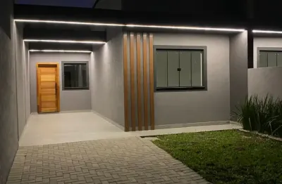 Casa com 3 quartos à venda na Rua Arthur  Halsemann, Fazenda Velha, Araucária