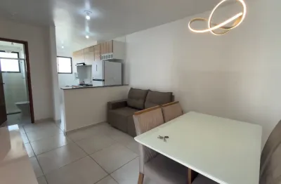 Apartamento mobiliado disponível para locação no residencial ipojuca indianopolis
