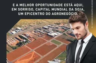 Terreno industrial de 1.171m² à venda em sorriso-mt, no bairro industrial claudino francio! aproveite essa oportunidade única!