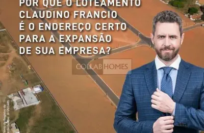 Oportunidade única: terreno comercial à venda em sorriso-mt, bairro industrial claudino francio, 1.250 m² de área.