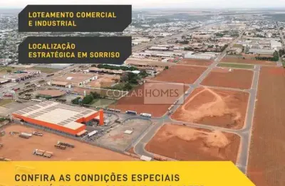 Terreno industrial de 1.171m² à venda no industrial claudino francio, sorriso-mt!