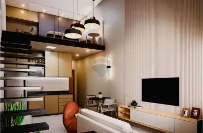 Único - loft com garden - lançamento moderno em são francisco com vaga.