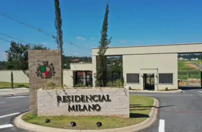 Lindo terreno no meio de quadra,condominio milano - indaiatuba