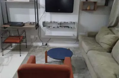 Flat com 1 quarto à venda na Avenida Ibijaú, 364, Moema, São Paulo