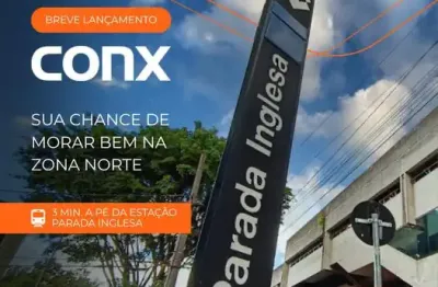 Lançamento próximo ao metrô parada inglesa 1 e 2 dormitórios