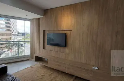 Apartamento com 2 dormitórios para alugar, 70 m² por r$ 8.533/mês - edifício wave - alphaville -barueri/sp