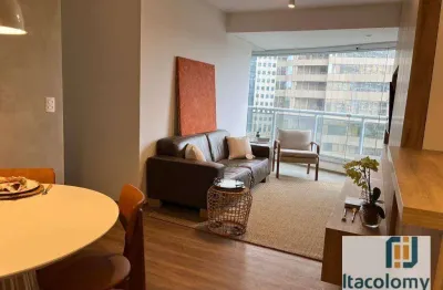 Apartamento com 2 dormitórios para alugar, 70 m² por r$ 8.533/mês - edifício wave - alphaville -barueri/sp