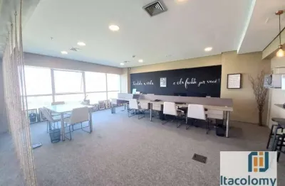 Sala comercial à venda no edifício brascan - alphaville