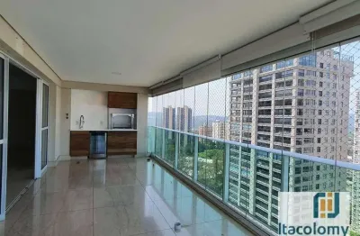Apartamento com 3 dormitórios para alugar, 207 m² por r$ 18.070,00/mês - alphaville - barueri/sp