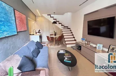 Cobertura duplex para venda e locação no bougainville, alphaville