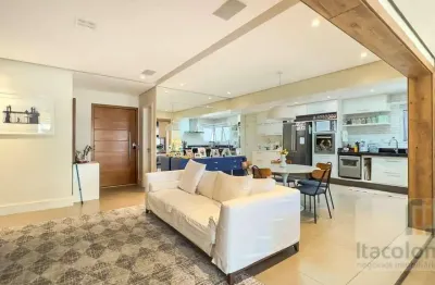 Apartamento semi mobiliado à venda no lumina gramercy park