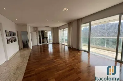 Apartamento semi mobiliado à venda no the penthouses, tamboré