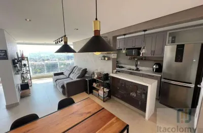 Apartamento com 1 quarto para alugar na Alameda Leblon, Alphaville, Barueri