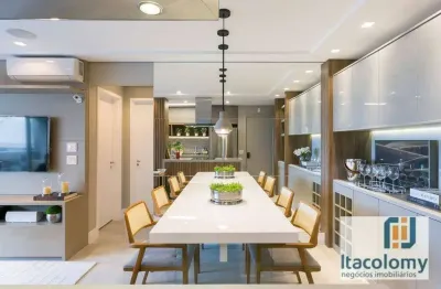 Apartamento mobiliado à venda no novare, alphaville