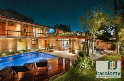Casa à venda, 695 m² por r$ 6.850.000,00 - alphaville 04 - santana de parnaíba/sp