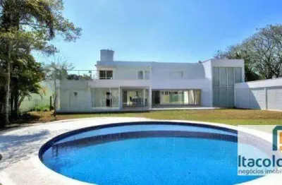 Casa com 4 dormitórios à venda, 900 m² por r$ 17.500.000 - residencial dez (alphaville) - santana de parnaíba/sp