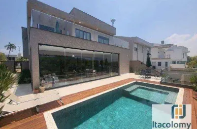 Casa com 4 dormitórios à venda, 371 m² por r$ 4.500.000,00 -  alphaville - santana de parnaíba/sp
