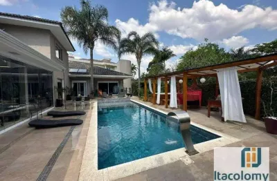 Casa com 5 dormitórios à venda, 800 m² por r$ 15.000.000,00 - residencial tamboré - barueri/sp