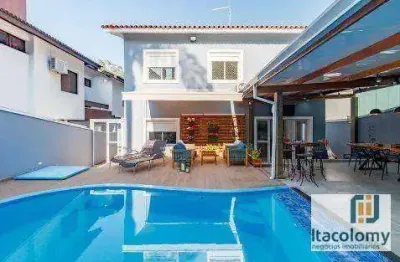 Casa com 3 dormitórios à venda, 360 m² por r$ 2.750.000 - alphaville 03 - santana de parnaíba/sp