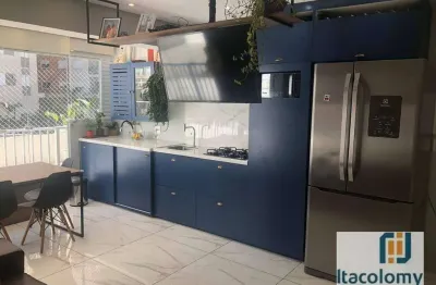 Apartamento com 2 dormitórios à venda, 54 m² por r$ 700.000 - alphaville empresarial - barueri/sp