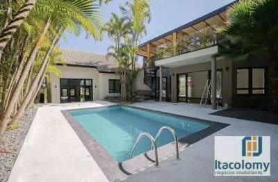Casa com 5 dormitórios à venda, 354 m² por r$ 3.900.000,00 - residencial dez (alphaville) - santana de parnaíba/sp