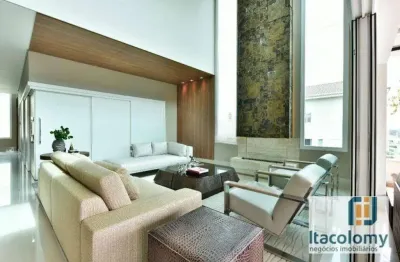 Casa com 4 dormitórios à venda, 510 m² por r$ 8.500.000 - residencial burle marx - santana de parnaíba/sp