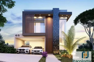 Casa com 3 dormitórios à venda, 272 m² por r$ 2.900.000,00 - new ville - santana de parnaíba/sp
