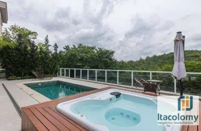 Casa com 4 dormitórios, 465 m² - venda por r$ 5.600.000,00 ou aluguel por r$ 33.792,00/mês - gênesis 1 - santana de parnaíba/sp