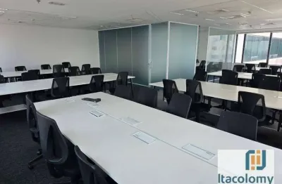 Andar corporativo mobiliado para locação no complexo madeira hotel