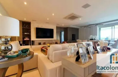 Apartamento à venda, 168 m² por r$ 2.890.000,00 - centro empresarial tamboré - santana de parnaíba/sp