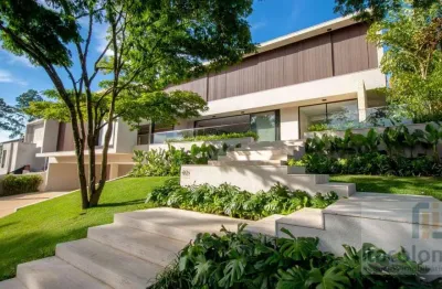 Casa com 5 dormitórios à venda, 1030 m² por r$ 21.800.000,00 - residencial dez (alphaville) - santana de parnaíba/sp