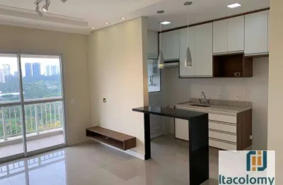 Apartamento com 2 dormitórios para alugar, 66 m² por r$ 5.900/mês - empresarial 18 do forte - barueri/sp