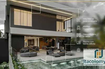 Casa com 4 dormitórios à venda, 489 m² por r$ 5.800.000,00 - paiol velho - santana de parnaíba/sp