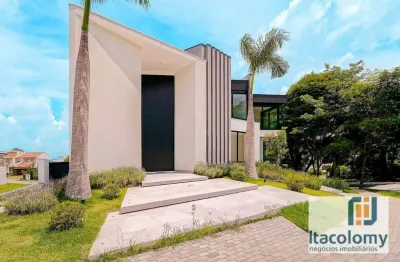 Casa com 4 dormitórios à venda, 664 m² por r$ 8.500.000 - tamboré - santana de parnaíba/sp