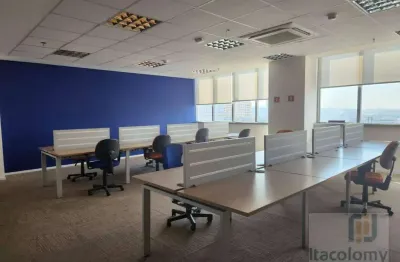 Laje Comercial mobiliada para locação no Canopus Corporate Alphaville