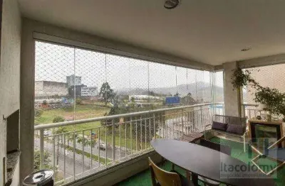 Apartamento com 3 dormitórios à venda, 132 m² por r$ 1.600.000 - tamboré polo empresarial - santana de parnaíba/sp
