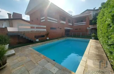 Casa com 4 dormitórios para alugar, 411 m² por r$ 14.250,98/mês - residencial 5 - santana de parnaíba/sp