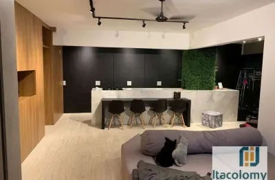 Apartamento mobiliado para locação no bellagio, alphaville