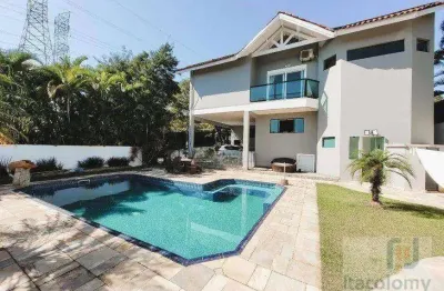 Casa com 4 dormitórios à venda, 475 m² por r$ 3.700.000 - residencial alphaville 12 -  alphaville - santana de parnaíba/sp
