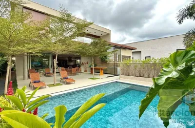 Casa com 4 dormitórios à venda, 440 m² por r$ 9.000.000 - gênesis 2 - alphaville- santana de parnaíba/sp
