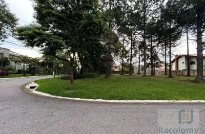 Terreno de esquina à venda, 602 m² por r$ 2.000.000 - alphaville 12 - alphaville- santana de parnaíba/sp