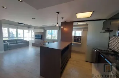 Apartamento duplex mobiliado e decorado com 2 dormitórios à venda, 82 m² por r$ 1.100.000 - condomínio alpha park - alphaville - barueri/sp
