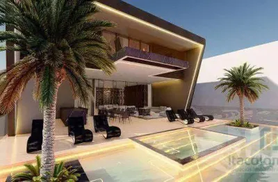 Casa com 6 dormitórios à venda, 1200 m² por r$ 45.000.000,00 - residencial dois (tamboré) - santana de parnaíba/sp