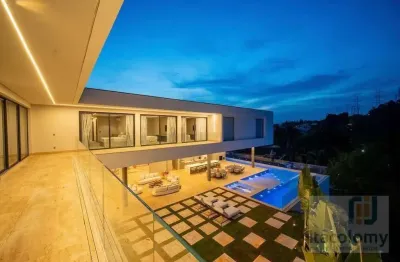 Casa com 6 dormitórios à venda, 2380 m² por r$ 78.000.000,00 - residencial dois (tamboré) - santana de parnaíba/sp