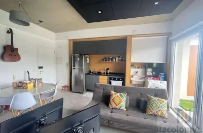 Apartamento com 1 dormitório à venda, 50 m² por r$ 750.000 - trix tamboré - alphaville - santana de parnaíba /sp