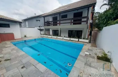 Casa para alugar, 308 m² por r$ 15.775,98/mês - alphaville 06 - santana de parnaíba/sp
